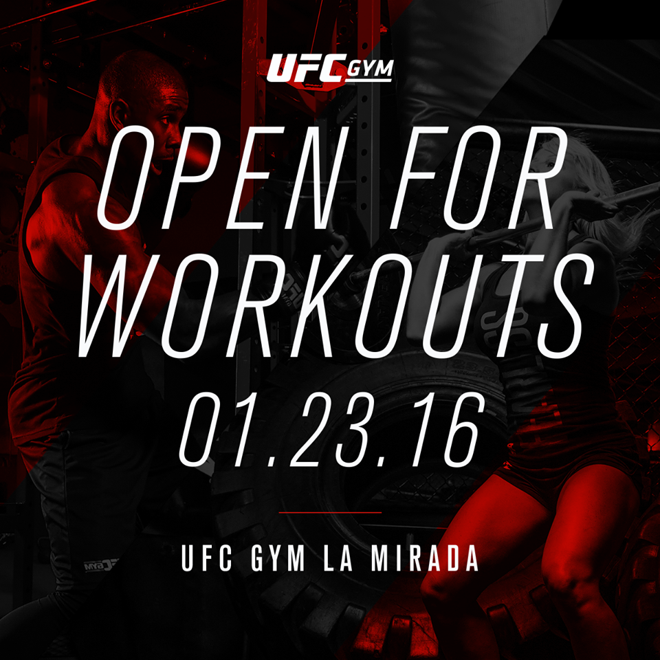 UFC Announces Opening of New La Mirada Gym